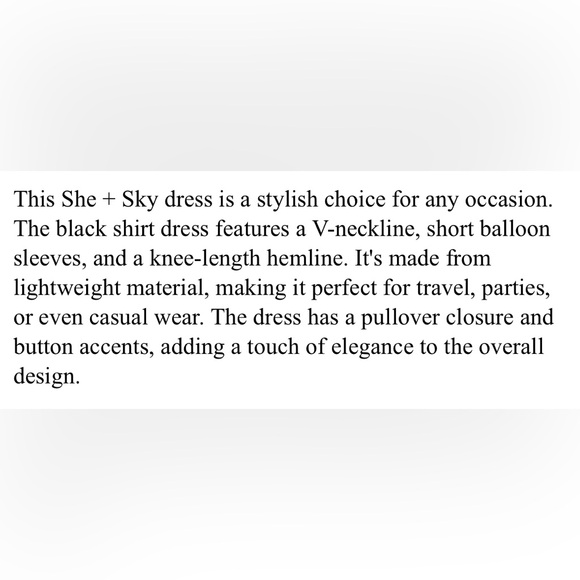 She + Sky Lavender Tiered Collared Shirtdress Size Large NWT - Picture 2 of 2